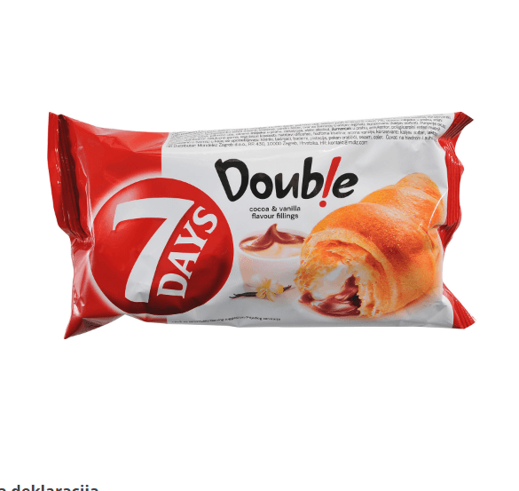 7 Days Double Croissant kakao&vanilija 60 g (0)